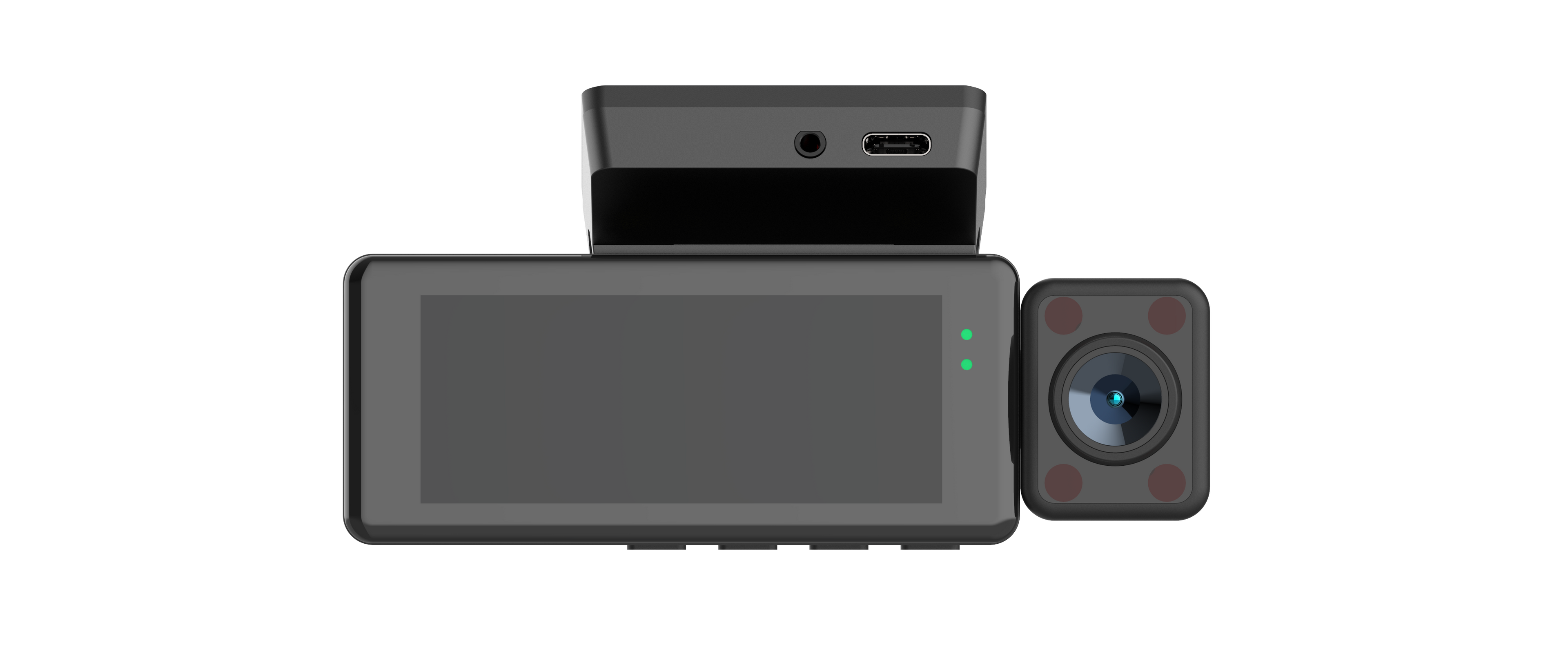 Zynocam 3-in-1 (front, rear, inside) Dash Cam