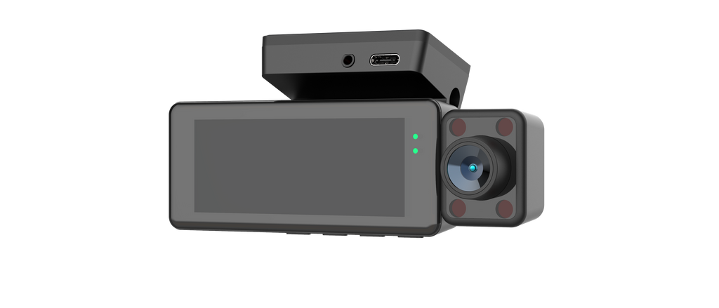 Zynocam 3-in-1 (front, rear, inside) Dash Cam
