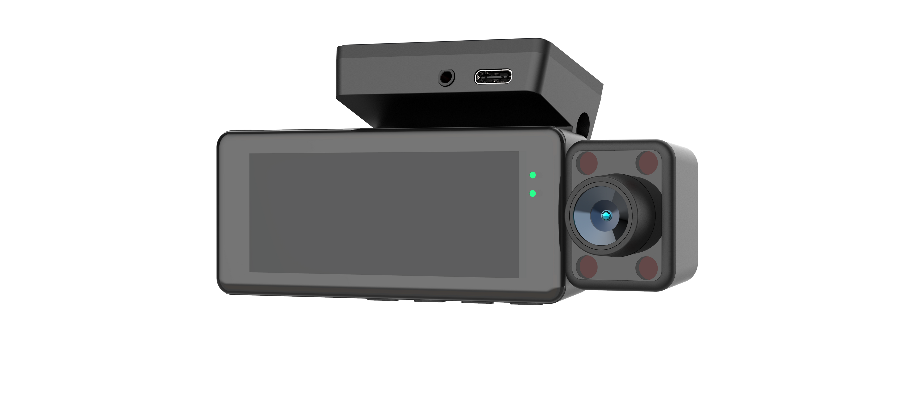 Zynocam 3-in-1 (front, rear, inside) Dash Cam