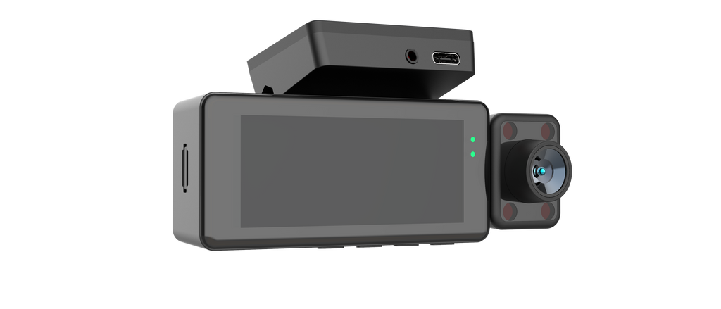 Zynocam 3-in-1 (front, rear, inside) Dash Cam