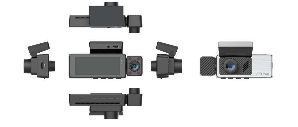 Zynocam 3-in-1 (front, rear, inside) Dash Cam